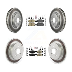 Transit Auto KGA-101346 Disc Brake Kit for 2016-2020 Toyota Mirai - Front and Rear