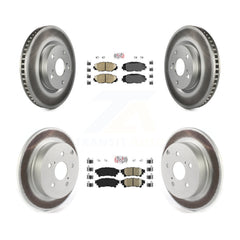 Transit Auto KGA-101347 Disc Brake Kit for 2016-2020 Toyota Mirai - Front and Rear