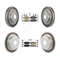 Transit Auto KGA-101348 Disc Brake Kit for 2016-2020 Toyota Mirai - Front and Rear