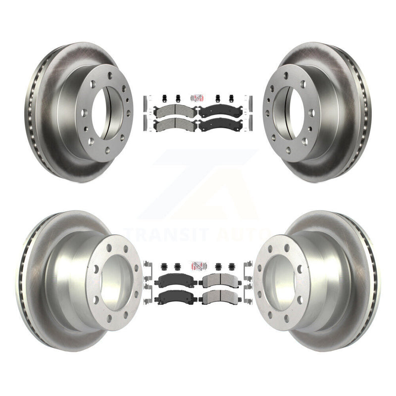 Transit Auto KGA-101351 Disc Brake Kit for 2016 Chevrolet Express 4500 - Front and Rear