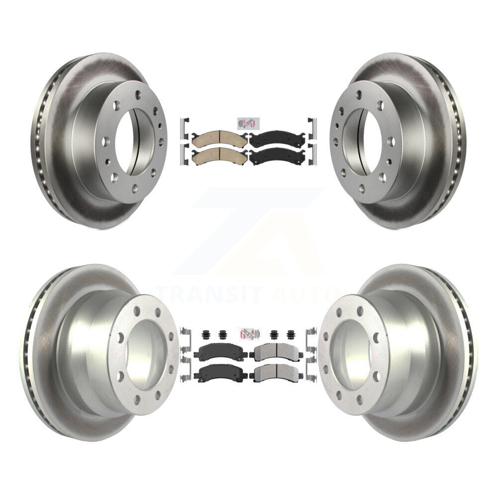Transit Auto KGA-101352 Disc Brake Kit for 2016 Chevrolet Express 4500 - Front and Rear