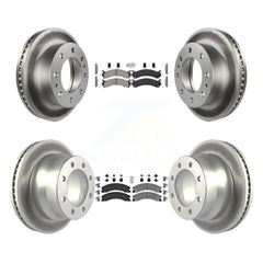 Transit Auto KGA-101353 Disc Brake Kit for 2009-2020 Chevrolet Express 4500, GMC Savana 4500 - Front and Rear