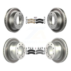 Transit Auto KGA-101354 Disc Brake Kit for 2009-2020 Chevrolet Express 4500, GMC Savana 4500 - Front and Rear