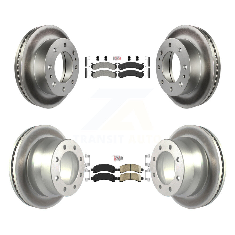 Transit Auto KGA-101357 Disc Brake Kit for 2016 Chevrolet Express 4500 - Front and Rear