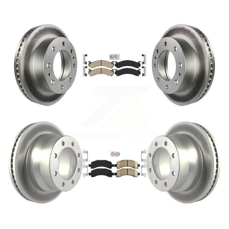 Transit Auto KGA-101358 Disc Brake Kit for 2016 Chevrolet Express 4500 - Front and Rear