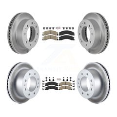 Transit Auto KGA-101361 Disc Brake Kit for 2011-2019 Chevrolet Suburban 3500 HD, Chevrolet Silverado 2500 HD and More - Front and Rear