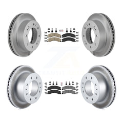 Transit Auto KGA-101362 Disc Brake Kit for 2011-2019 Chevrolet Suburban 3500 HD, Chevrolet Silverado 2500 HD and More - Front and Rear