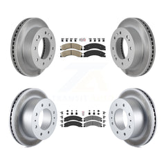 Transit Auto KGA-101364 Disc Brake Kit for 2011-2019 Chevrolet Suburban 3500 HD, Chevrolet Silverado 2500 HD and More - Front and Rear