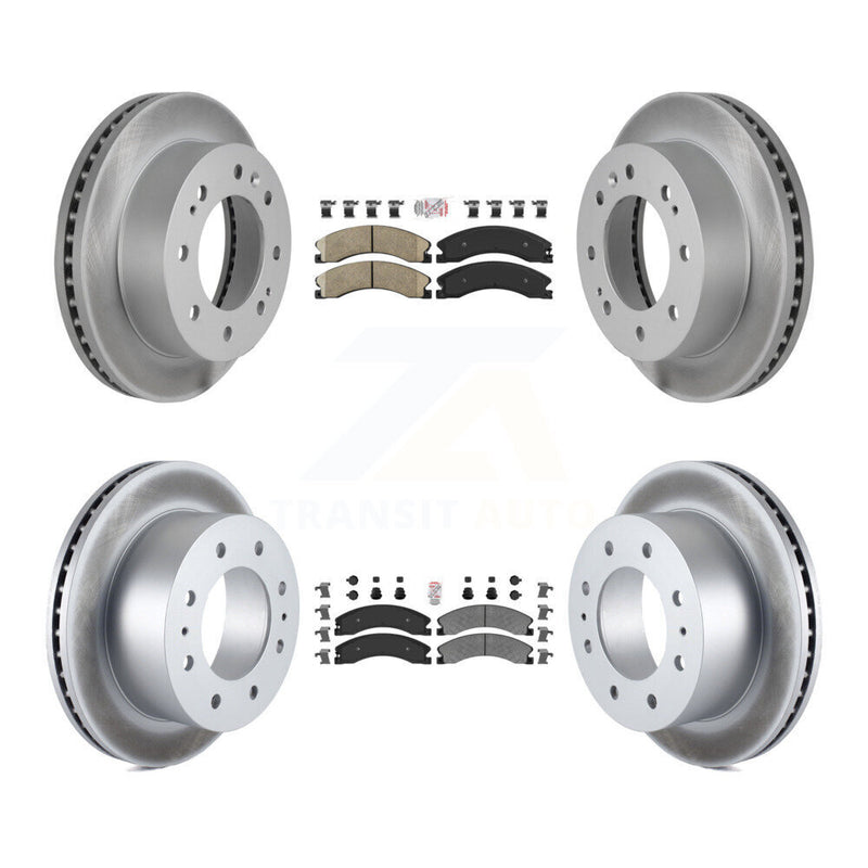 Transit Auto KGA-101364 Disc Brake Kit for 2011-2019 Chevrolet Suburban 3500 HD, Chevrolet Silverado 2500 HD and More - Front and Rear