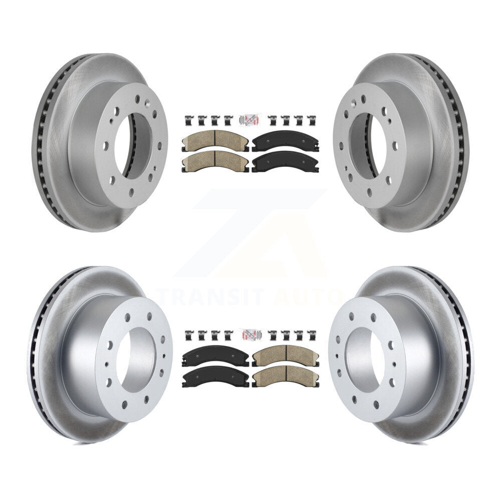 Transit Auto KGA-101367 Disc Brake Kit for 2011-2019 Chevrolet Suburban 3500 HD, Chevrolet Silverado 2500 HD and More - Front and Rear