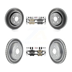 Transit Auto KGA-101371 Disc Brake Kit for 2022 Jeep Grand Cherokee WK - Front and Rear