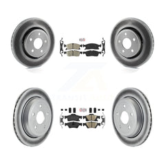Transit Auto KGA-101375 Disc Brake Kit for 2022 Jeep Grand Cherokee WK - Front and Rear
