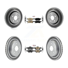 Transit Auto KGA-101378 Disc Brake Kit for 2022 Jeep Grand Cherokee WK - Front and Rear