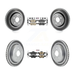 Transit Auto KGA-101379 Disc Brake Kit for 2022 Jeep Grand Cherokee WK - Front and Rear