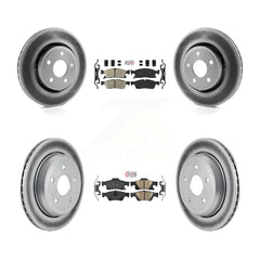 Transit Auto KGA-101382 Disc Brake Kit for 2022 Jeep Grand Cherokee WK - Front and Rear