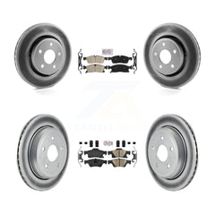 Transit Auto KGA-101397 Disc Brake Kit for 2022 Jeep Grand Cherokee WK - Front and Rear