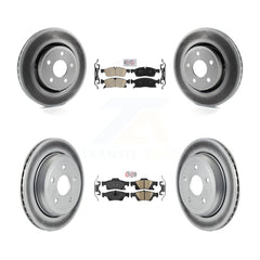 Transit Auto KGA-101399 Disc Brake Kit for 2022 Jeep Grand Cherokee WK - Front and Rear
