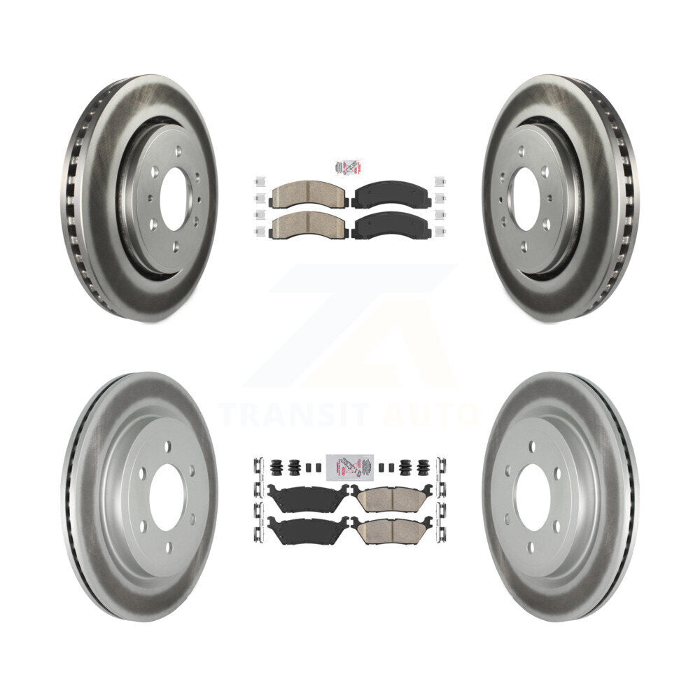 Transit Auto KGA-101401 Disc Brake Kit for 2018-2021 Ford Expedition, Ford F-150, Lincoln Navigator - Front and Rear