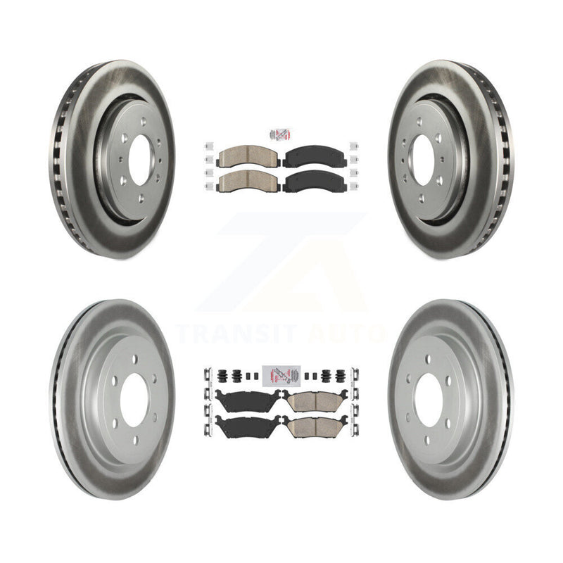 Transit Auto KGA-101401 Disc Brake Kit for 2018-2021 Ford Expedition, Ford F-150, Lincoln Navigator - Front and Rear