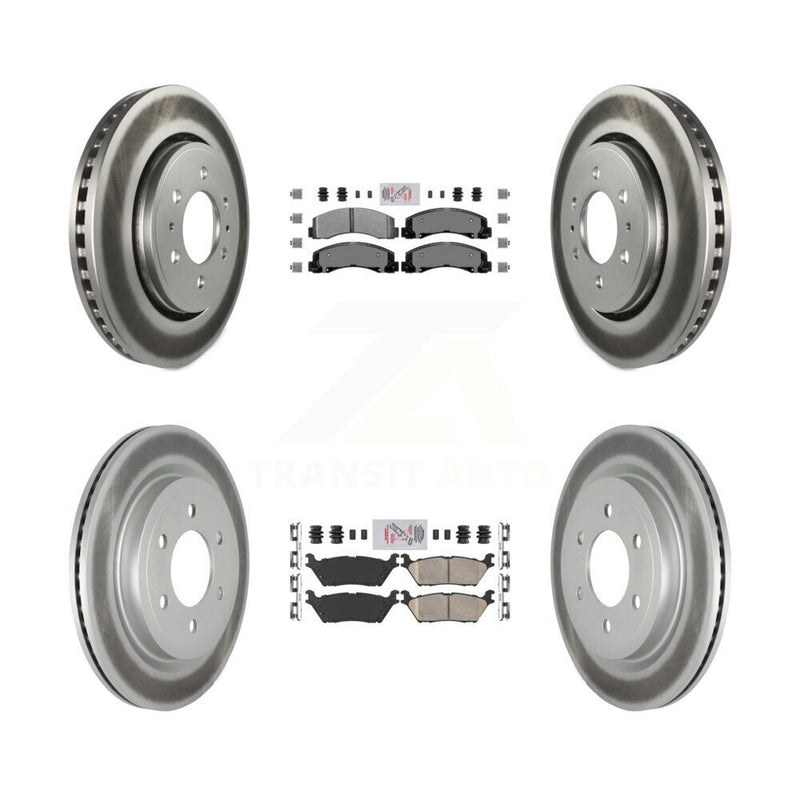Transit Auto KGA-101402 Disc Brake Kit for 2018-2021 Ford Expedition, Ford F-150, Lincoln Navigator - Front and Rear