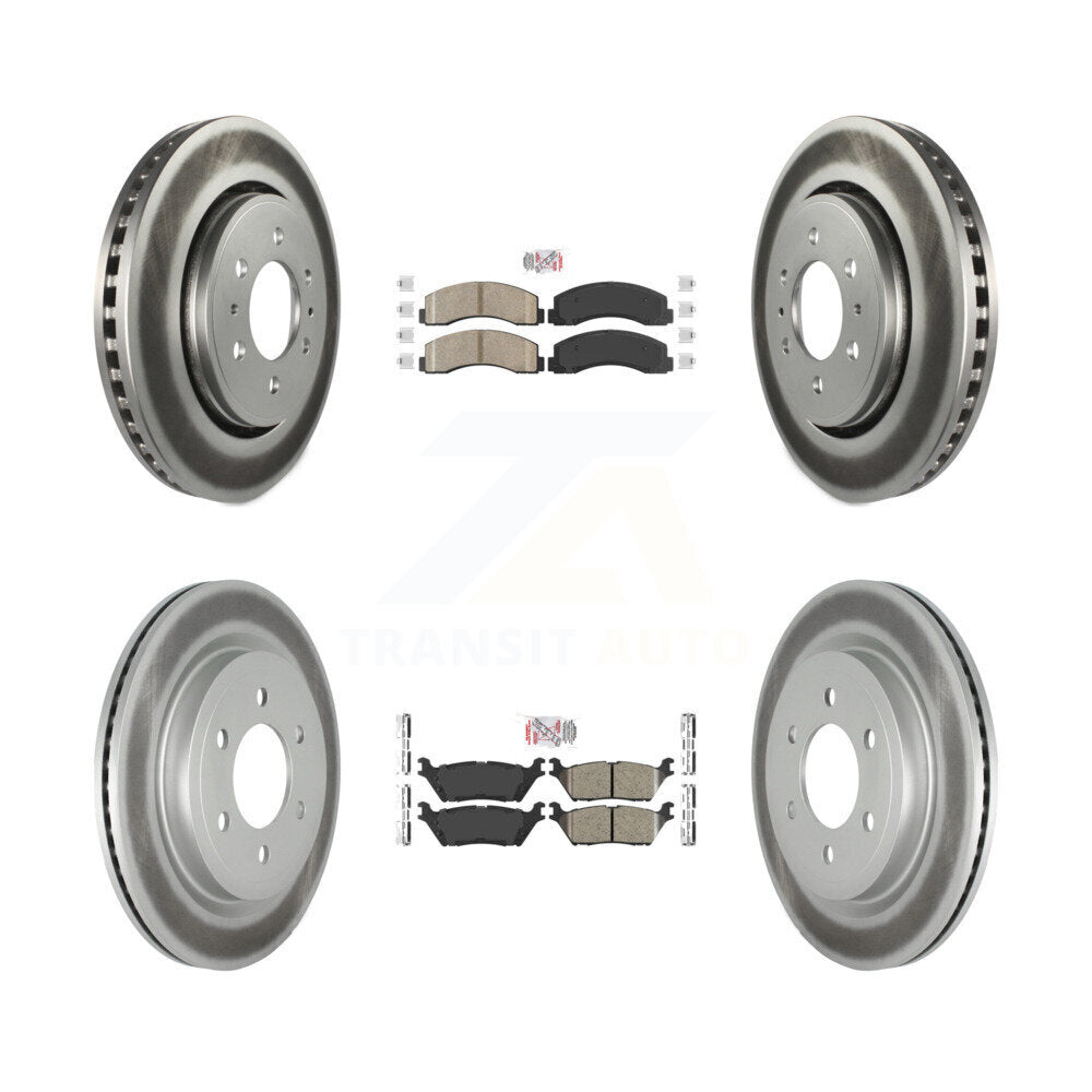 Transit Auto KGA-101403 Disc Brake Kit for 2018-2021 Ford Expedition, Ford F-150, Lincoln Navigator - Front and Rear