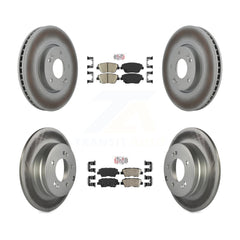 Transit Auto KGA-101411 Disc Brake Kit for 2011-2015 Hyundai Sonata, Kia Optima - Front and Rear