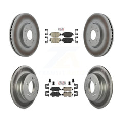 Transit Auto KGA-101413 Disc Brake Kit for 2011-2015 Hyundai Sonata, Kia Optima - Front and Rear