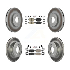 Transit Auto KGA-101414 Disc Brake Kit for 2011-2015 Hyundai Sonata, Kia Optima - Front and Rear