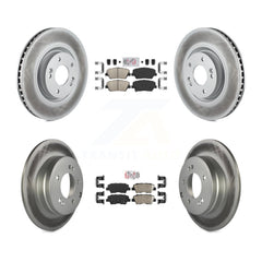 Transit Auto KGA-101417 Disc Brake Kit for 2012-2017 Hyundai Azera - Front and Rear