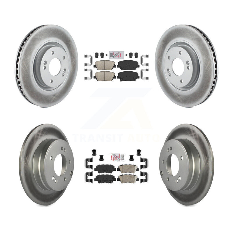 Transit Auto KGA-101419 Disc Brake Kit for 2012-2017 Hyundai Azera - Front and Rear
