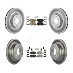 Transit Auto KGA-101420 Disc Brake Kit for 2012-2017 Hyundai Azera - Front and Rear