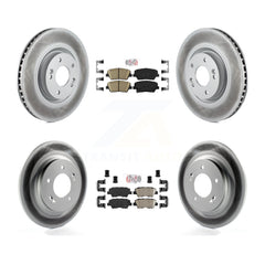 Transit Auto KGA-101424 Disc Brake Kit for 2016-2017 Hyundai Azera - Front and Rear