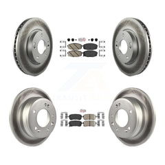 Transit Auto KGA-101427 Disc Brake Kit for 2009-2012 Hyundai Elantra - Front and Rear