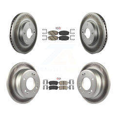 Transit Auto KGA-101428 Disc Brake Kit for 2009-2012 Hyundai Elantra - Front and Rear