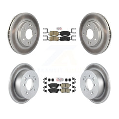 Transit Auto KGA-101430 Disc Brake Kit for 2007-2010 Hyundai Elantra - Front and Rear