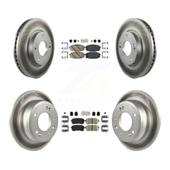 Transit Auto KGA-101431 Disc Brake Kit for 2009-2012 Hyundai Elantra - Front and Rear