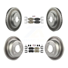 Transit Auto KGA-101432 Disc Brake Kit for 2009-2012 Hyundai Elantra - Front and Rear