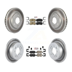 Transit Auto KGA-101434 Disc Brake Kit for 2010 Hyundai Elantra - Front and Rear