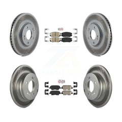 Transit Auto KGA-101437 Disc Brake Kit for 2010-2011 Hyundai Azera - Front and Rear