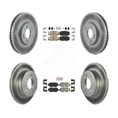 Transit Auto KGA-101438 Disc Brake Kit for 2010-2011 Hyundai Azera - Front and Rear