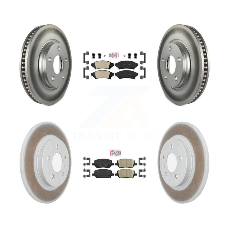 Transit Auto KGA-101441 Disc Brake Kit for 2005 Buick Terraza, Chevrolet Uplander, Saturn Relay - Front and Rear