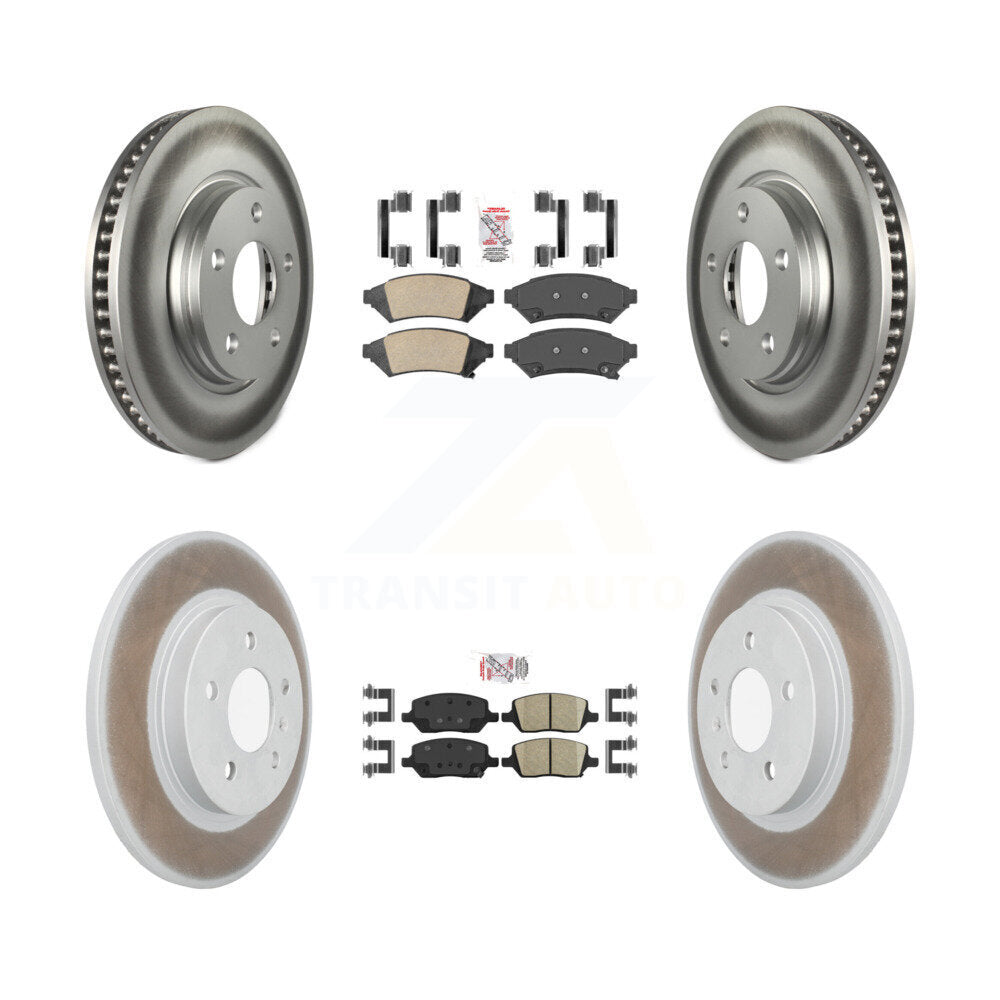 Transit Auto KGA-101442 Disc Brake Kit for 2005 Buick Terraza, Chevrolet Uplander, Saturn Relay - Front and Rear