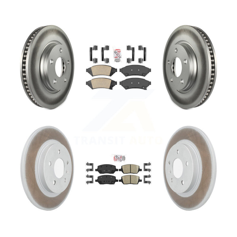 Transit Auto KGA-101442 Disc Brake Kit for 2005 Buick Terraza, Chevrolet Uplander, Saturn Relay - Front and Rear
