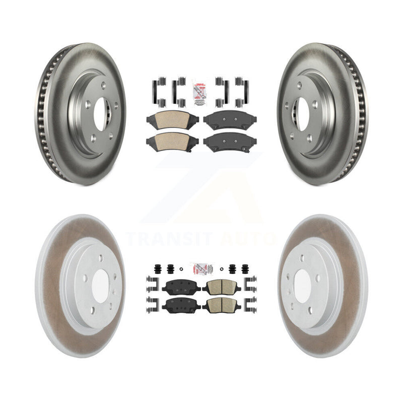Transit Auto KGA-101444 Disc Brake Kit for 2005 Buick Terraza, Chevrolet Uplander, Saturn Relay - Front and Rear