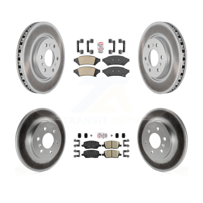 Transit Auto KGA-101448 Disc Brake Kit for 2006-2009 Buick Terraza, Chevrolet Uplander and More - Front and Rear