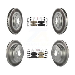 Transit Auto KGA-101449 Disc Brake Kit for 2007-2015 Acura ZDX, Honda Pilot, Acura MDX - Front and Rear