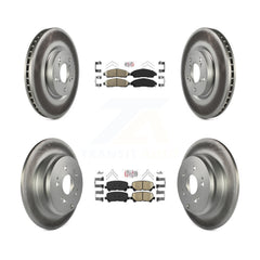 Transit Auto KGA-101450 Disc Brake Kit for 2007-2015 Acura ZDX, Honda Pilot, Acura MDX - Front and Rear