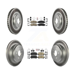 Transit Auto KGA-101451 Disc Brake Kit for 2007-2015 Acura ZDX, Honda Pilot, Acura MDX - Front and Rear