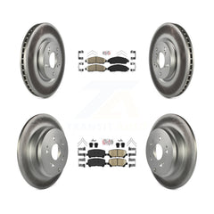 Transit Auto KGA-101452 Disc Brake Kit for 2007-2015 Acura ZDX, Honda Pilot, Acura MDX - Front and Rear