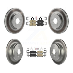 Transit Auto KGA-101454 Disc Brake Kit for 2011-2014 Honda Odyssey - Front and Rear
